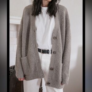 Cozy Jenni Kayne XS Women's Button-Up Cardigan Sweater $325